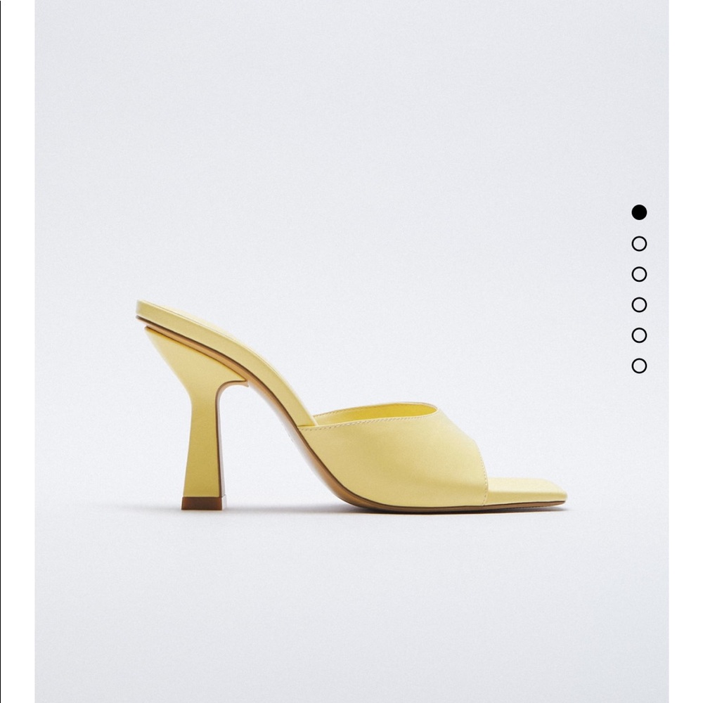 Zara sole sheep leather Sandals bloggers fav
